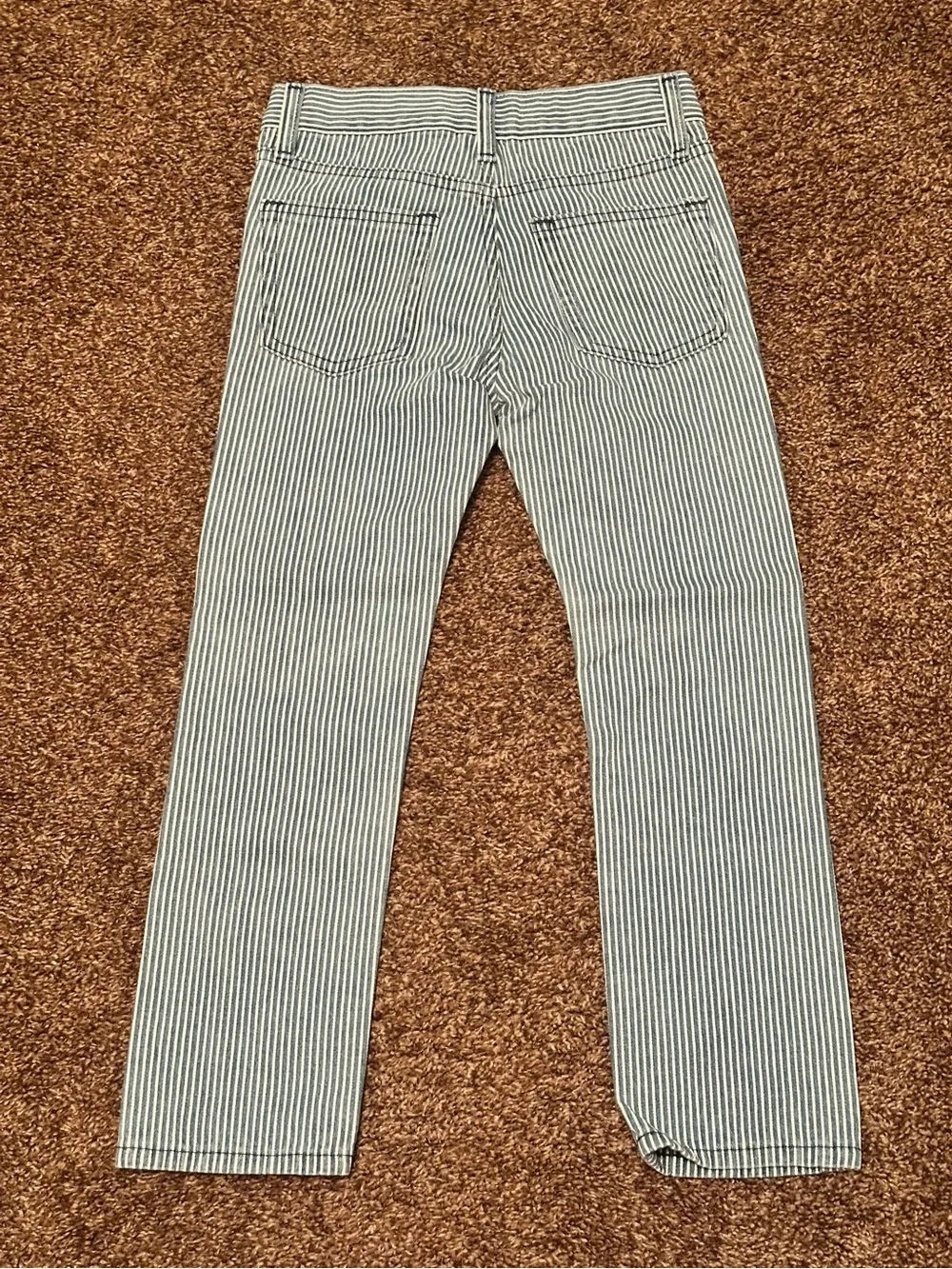 Crewcuts Striped Slim Fit Boys Jeans size 6